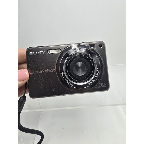 Sony Camera Cyber-shot DSC-W300 13.6MP Digital Camera Gray Good Condition - Picture 1 of 9